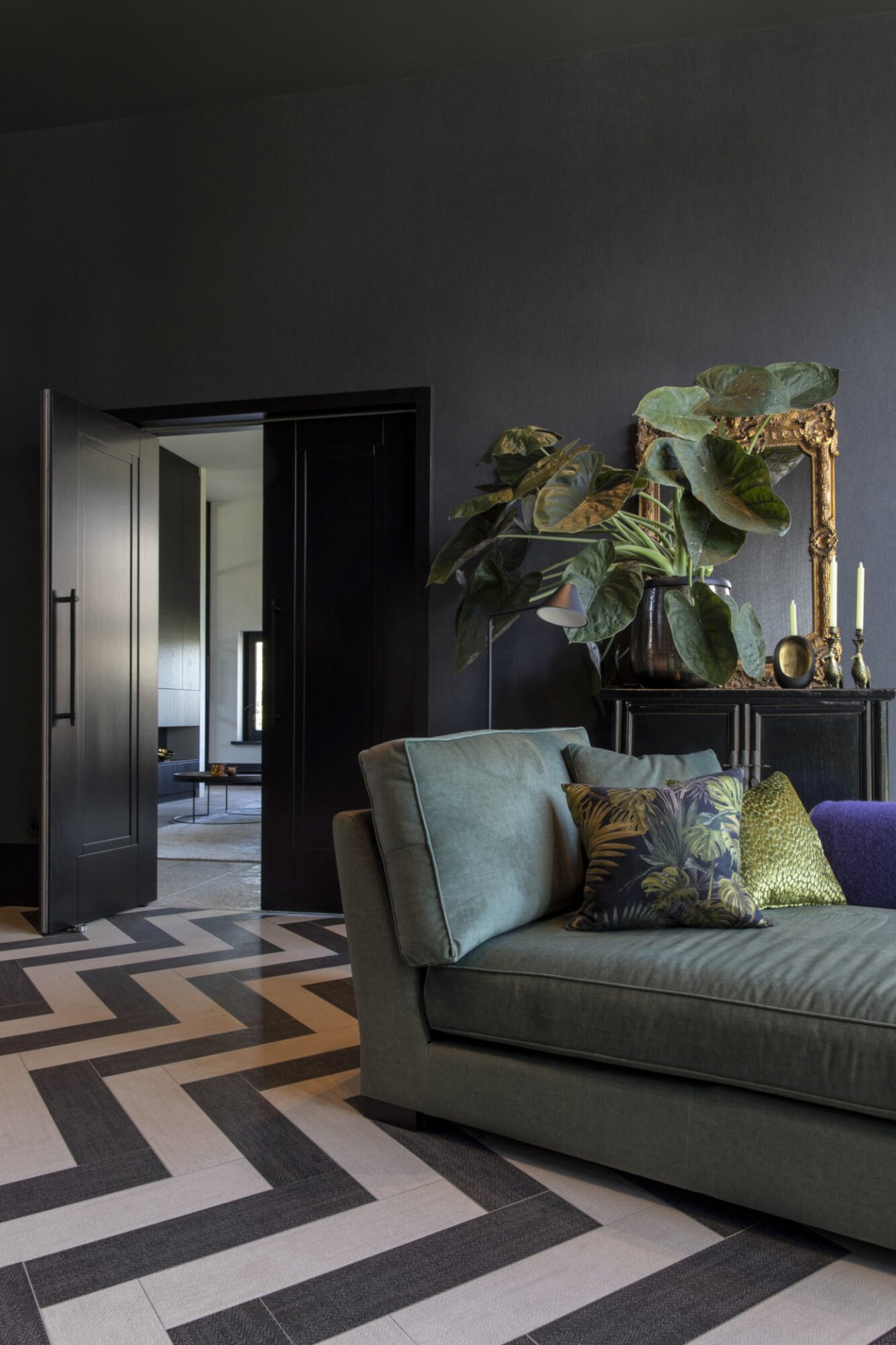 Hotel Chique interieur met aparte vloer